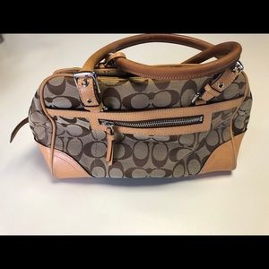 Coach Satchel with top handles